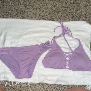 Purple bikini